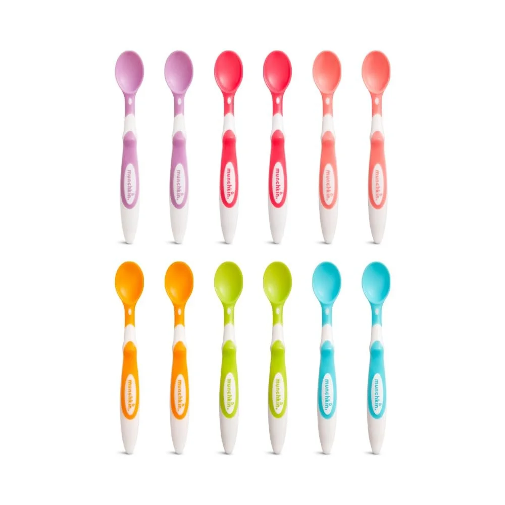 Ложки Munchkin Soft Tip для малюків та немовлят, 12 штук, фото №1