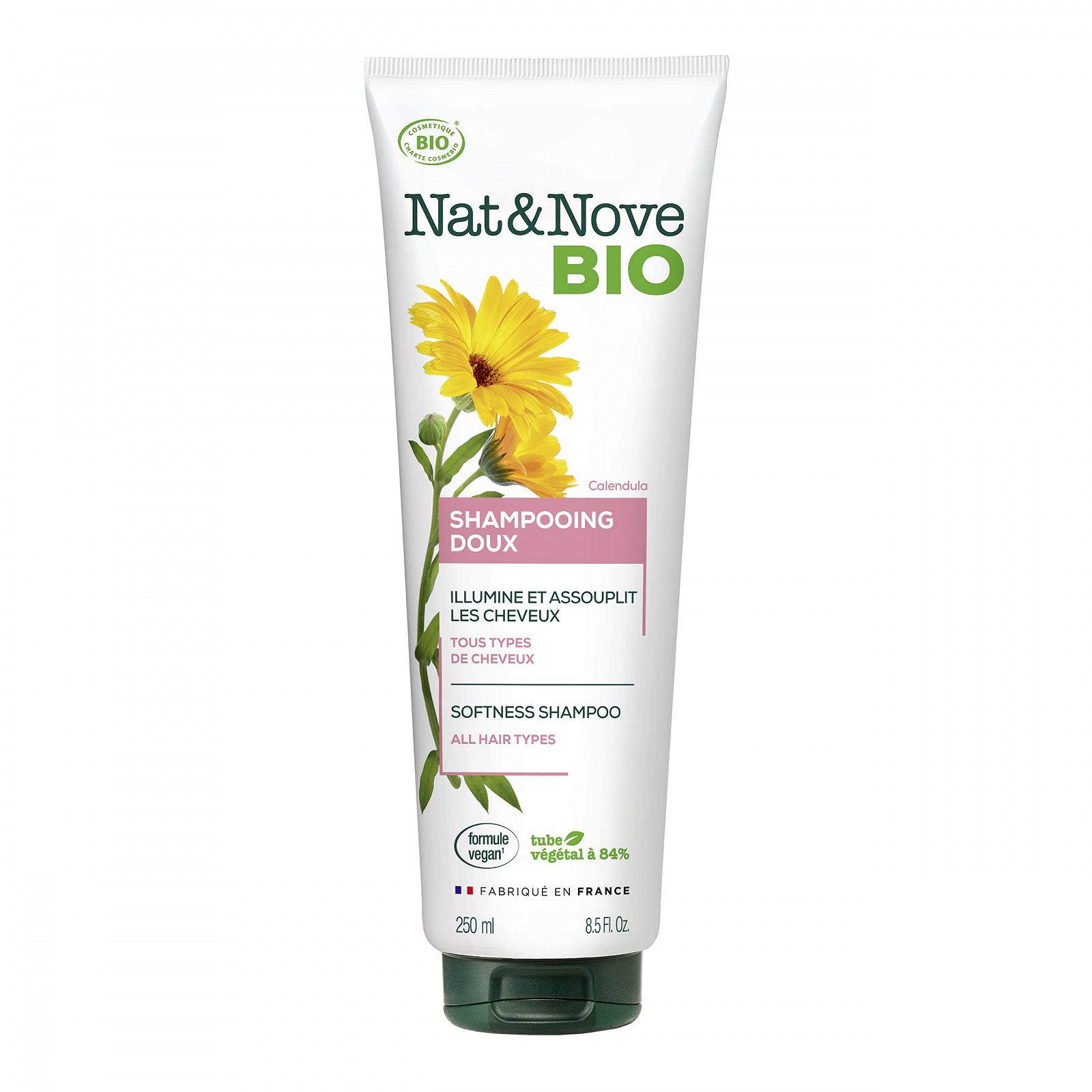 Шампунь NAT&NOVE Organic Certified Mild для всіх типів волосся, 250 мл, фото №1