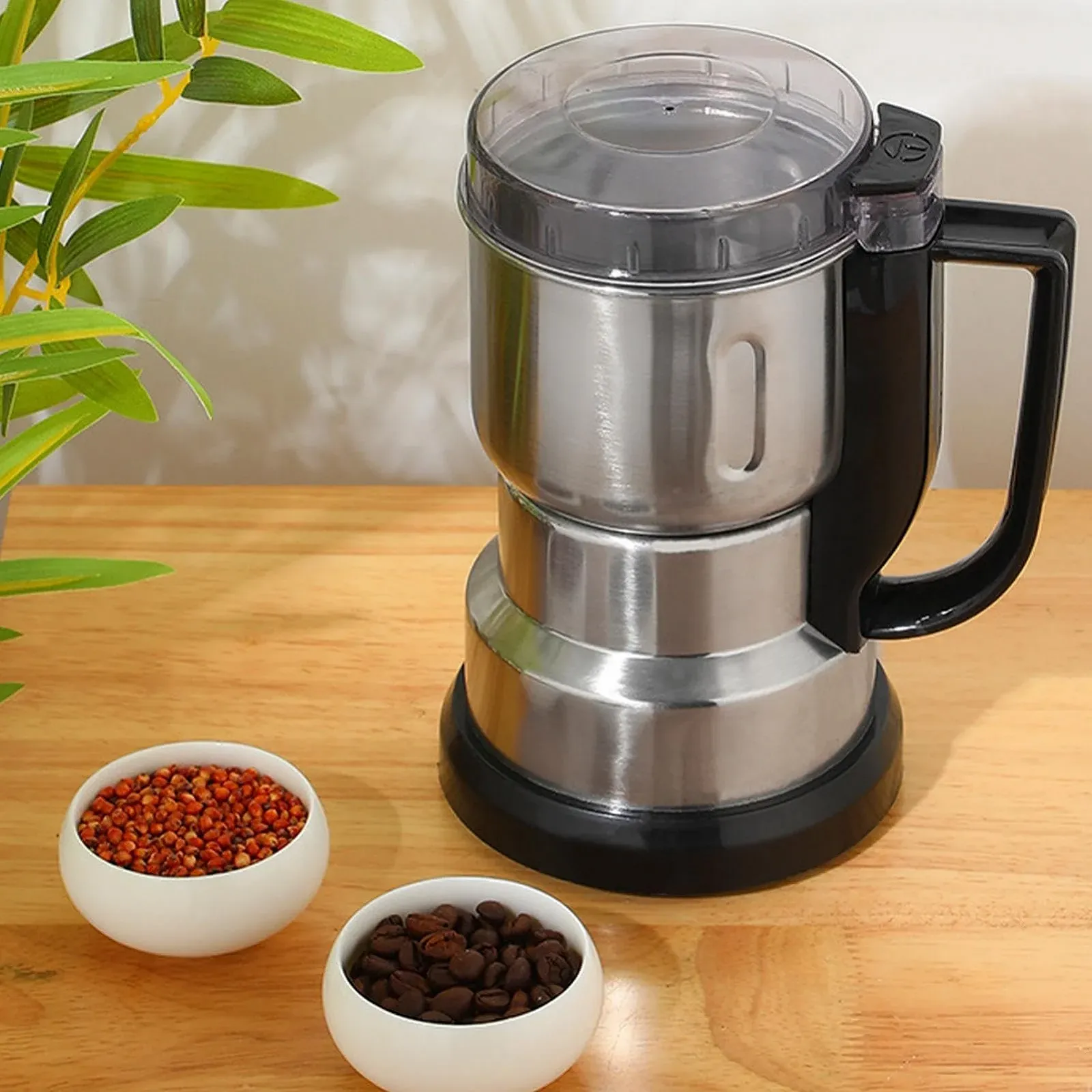 Электрическая кофемолка, Измельчитель из нержавеющей стали, Электрическая, фото №3 Электрическая кофемолка, Измельчитель из нержавеющей стали, Электрическая, фото №3