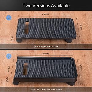 Подставка для ноутбука, Настольный компьютерный кронштейн с фиксацией, Подставка для компьютерной башни, Подставка для процессора на колесиках (A) synthetic.ua - Фото 1