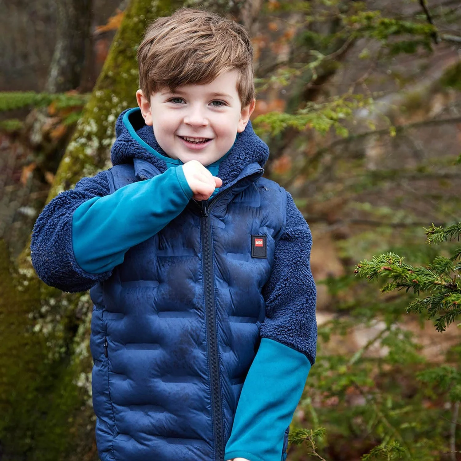 LEGO Quilted Vest Lined Windproof Down Жилет, фото №2