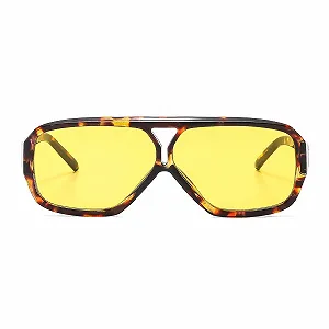 Сонцезахисні Окуляри Авіатори Квадратні LJCZKA Ретро synthetic.ua - Фото 1