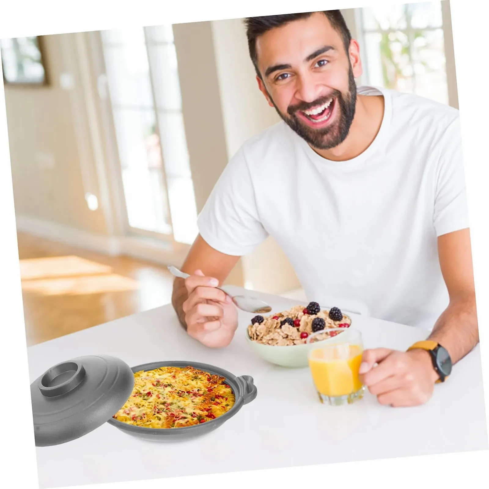 Кастрюля Garneck керамическая антипригарная жаропрочная, фото №8