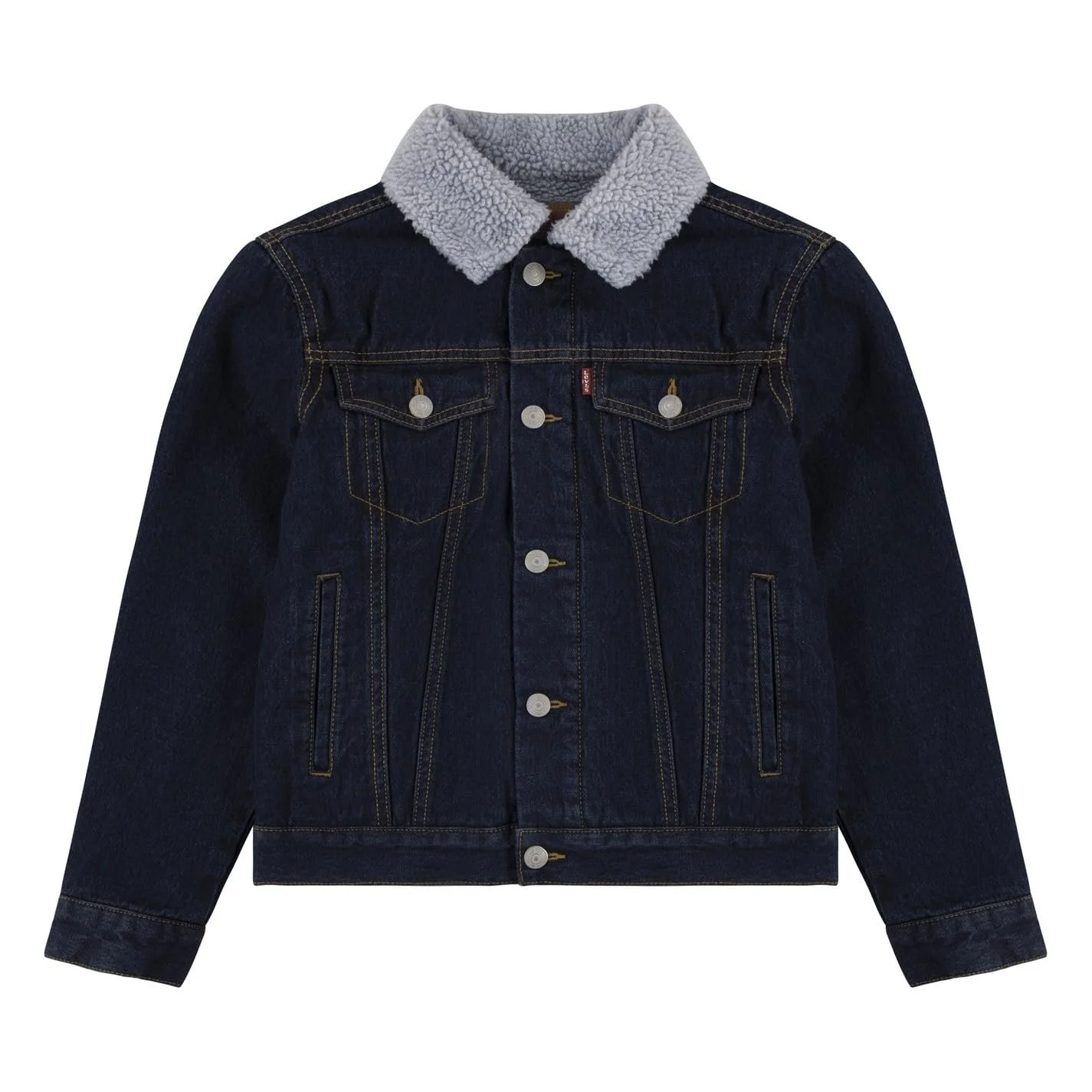 Куртка Levi's Kids LVN Sherpa Trucker Для мальчиков, фото №1