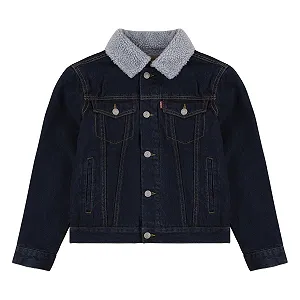 Куртка Levi's Kids LVN Sherpa Trucker для мальчиков 2-8 лет - Фото 1