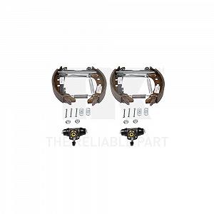 Комплект гальмівних колодок NK 444734001 задня вісь - Фото 1