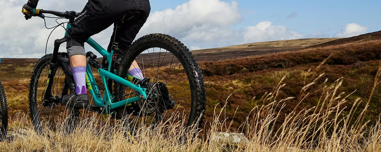 Носки Bridgedale Ladies 710358/341/M Teal/Dark Grey, M, Teal/Dark Grey, фото №5