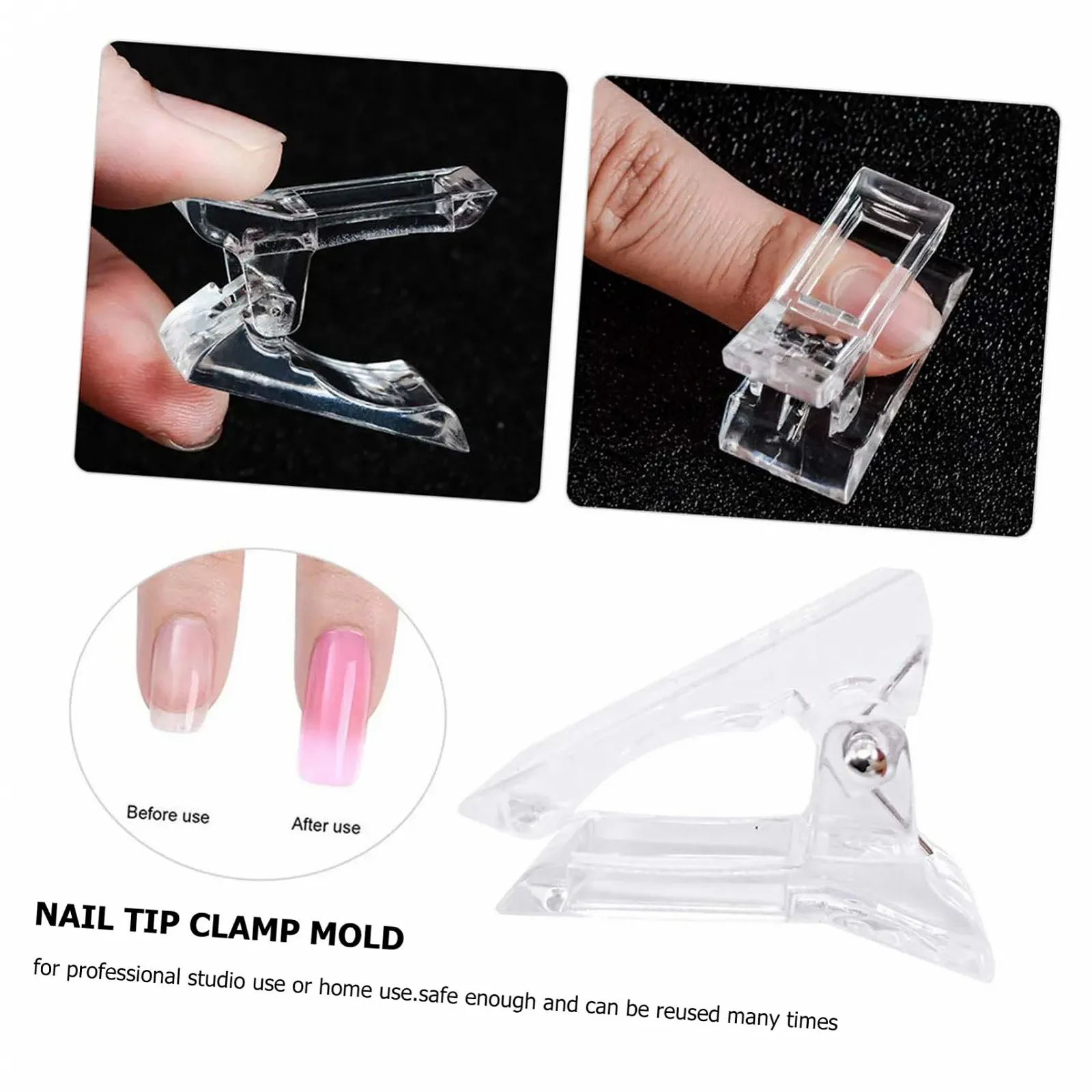 Клипсы OATIPHO для наращивания ногтей, 10 шт., для гелевых ногтей, фото №9