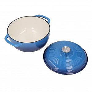 Гусятниця для духовки Fafeicy Емальована Кругла Чавунна 7050.00 г - Фото 1