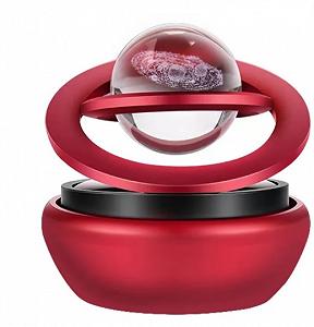 Ароматизатор в автомобиль Левитирующие кольца Галактика от солнечного света MIO 1 сменный картридж Красный 050969 - Фото 1