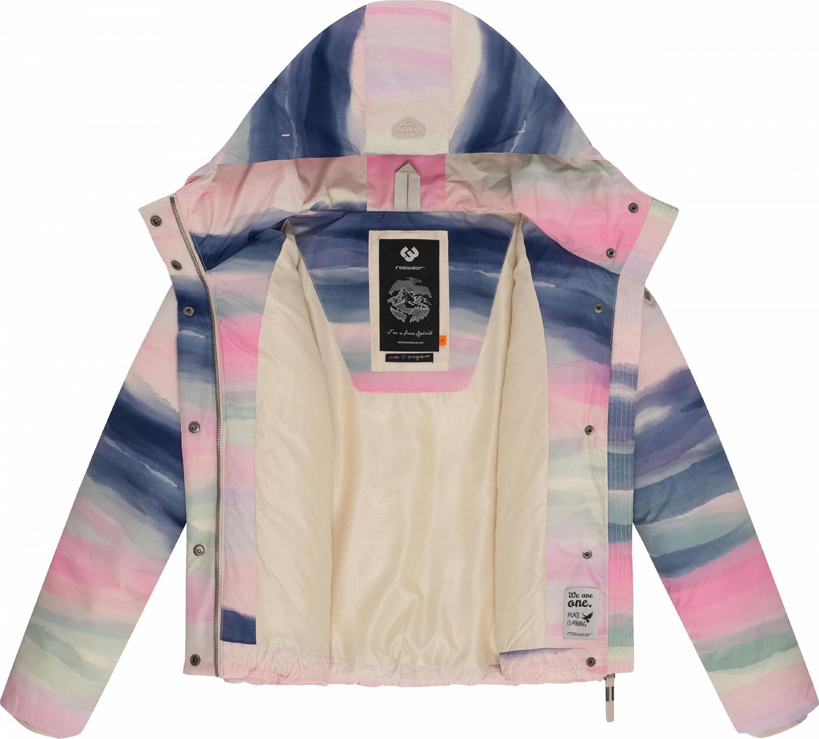 Водонепроникна та дихаюча зимова куртка жіноча Ragwear Amarrena YOUMODO для активного відпочинку з модним кольоровим градієнтом, фото №5 Водонепроникна та дихаюча зимова куртка жіноча Ragwear Amarrena YOUMODO для активного відпочинку з модним кольоровим градієнтом, фото №5