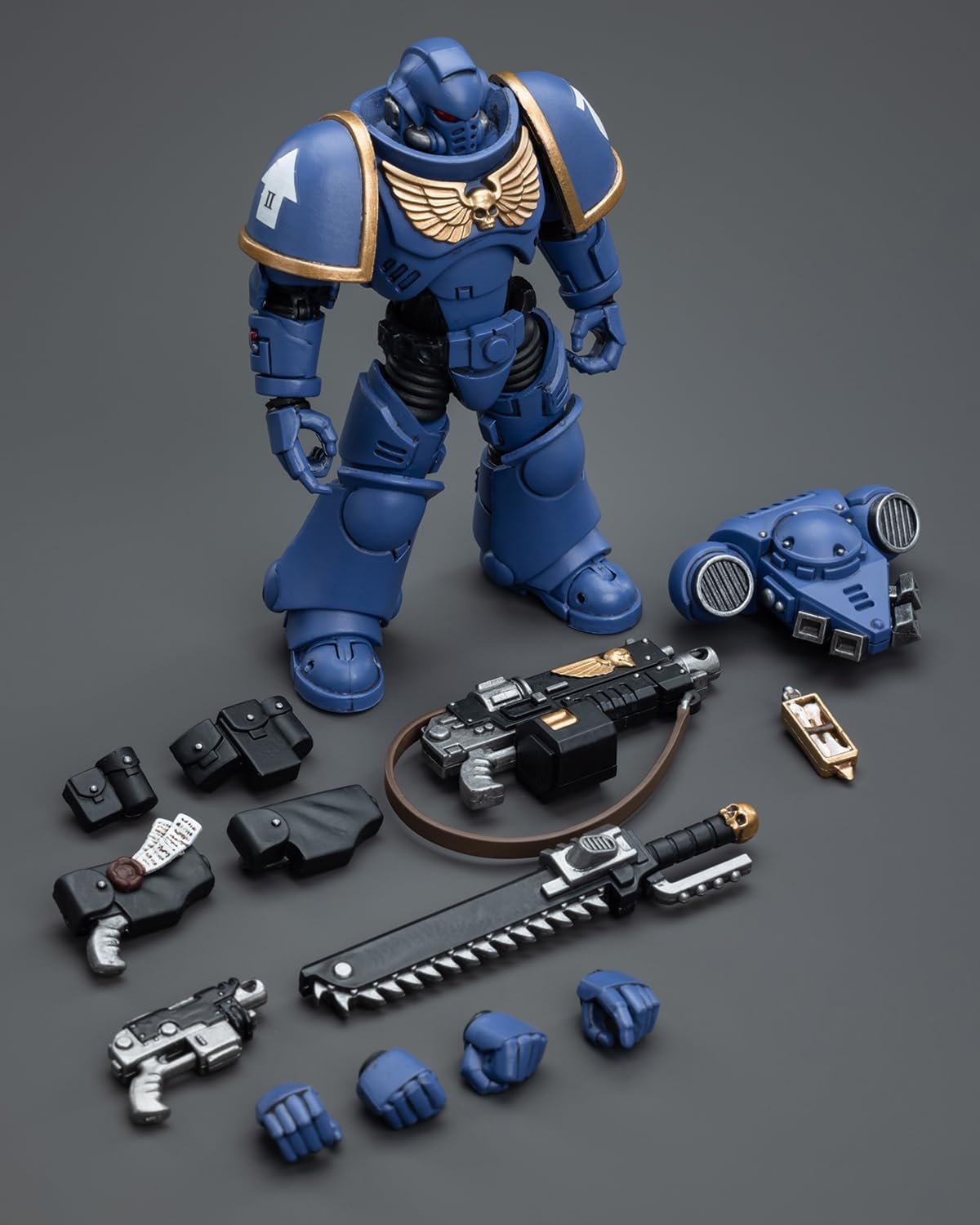 Фигурка JoyToy 40K Space Marine Ultramarines Intercessors 1:18, 10 см, фото №6
