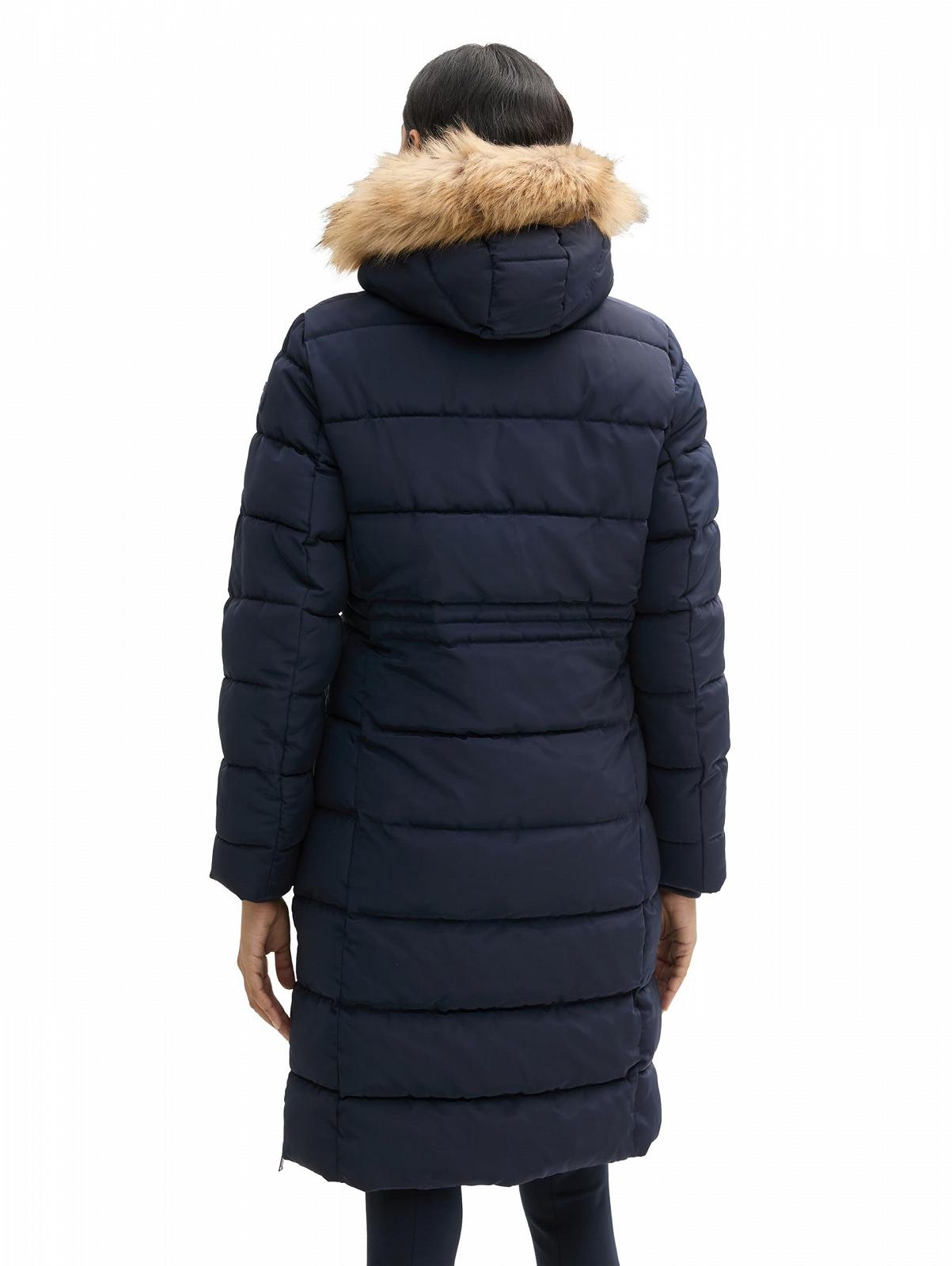 Жіноча парка TOM TAILOR Puffer з капюшоном, що знімається, фото №2