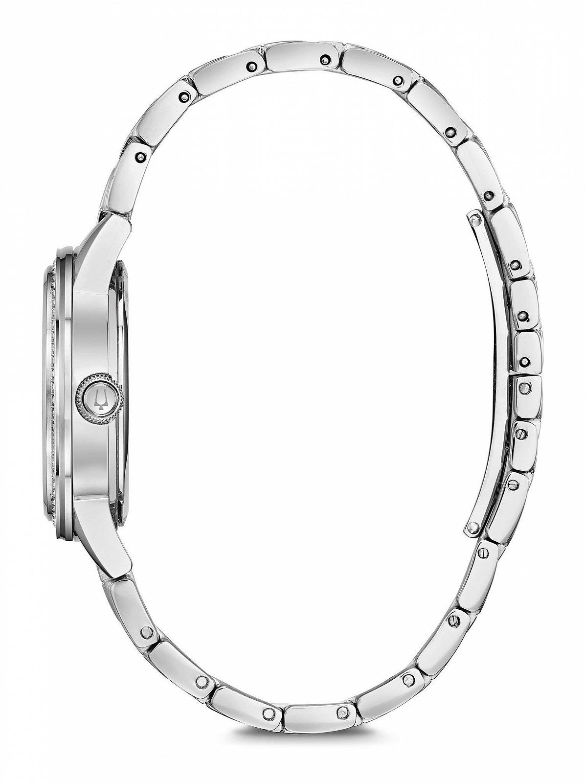 Женские аналоговые часы Bulova Classic 96L260, кварцевые, ремешок из нержавеющей стали, фото №3 Женские аналоговые часы Bulova Classic 96L260, кварцевые, ремешок из нержавеющей стали, фото №3