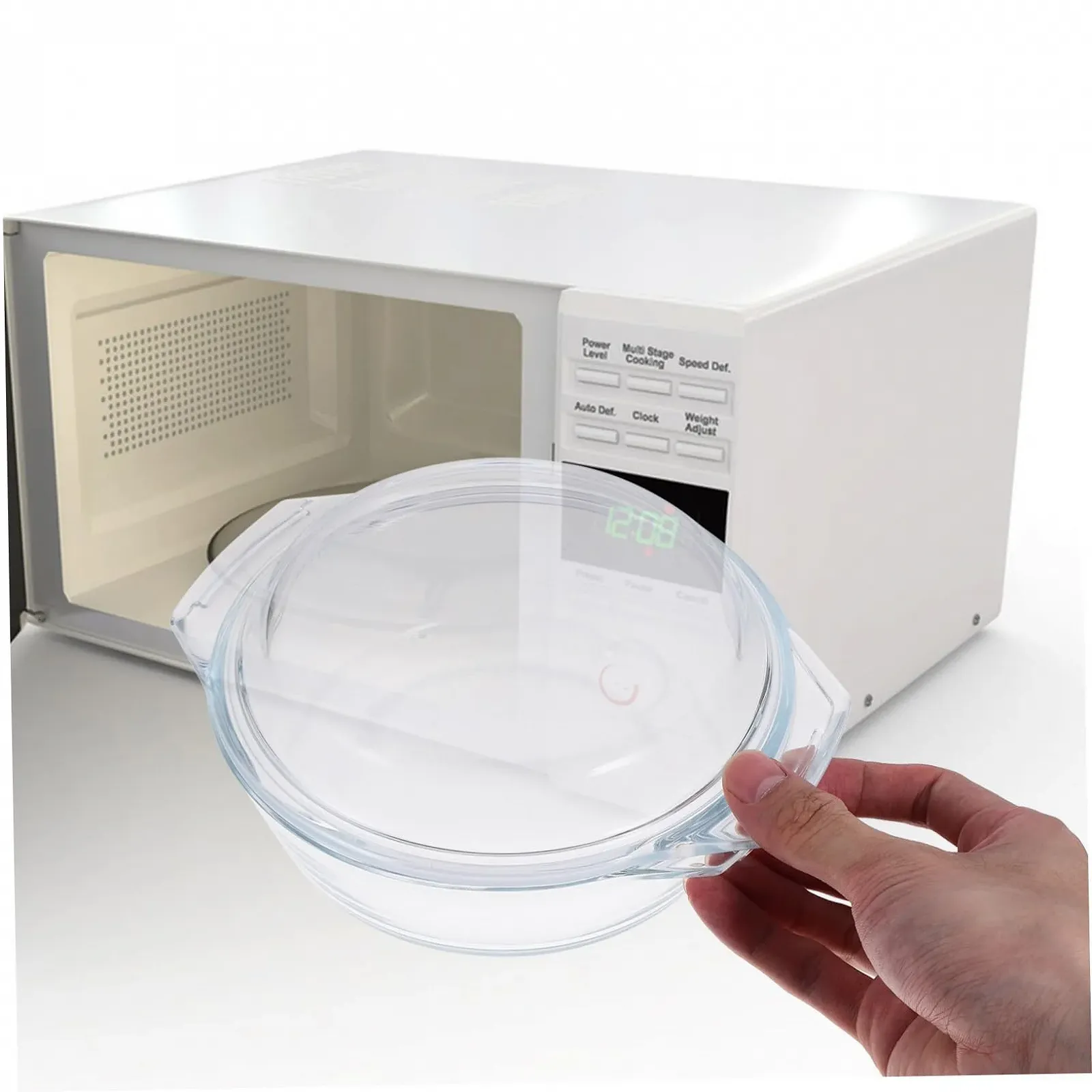 Форма для запікання Термостійка з кришкою та ручками Скляна, фото №5 Форма для запікання Термостійка з кришкою та ручками Скляна, фото №5