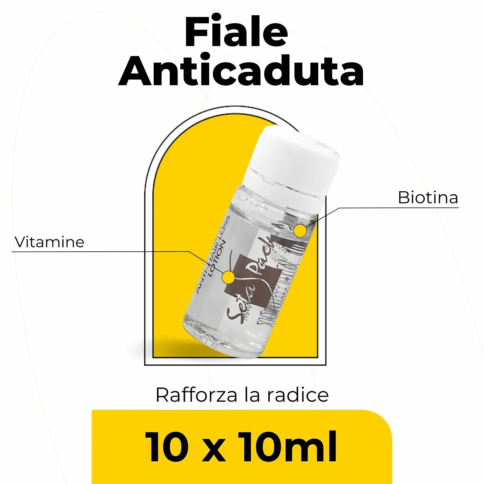 Лосьон против выпадения волос в ампулах, 10 ампул, фото №2
