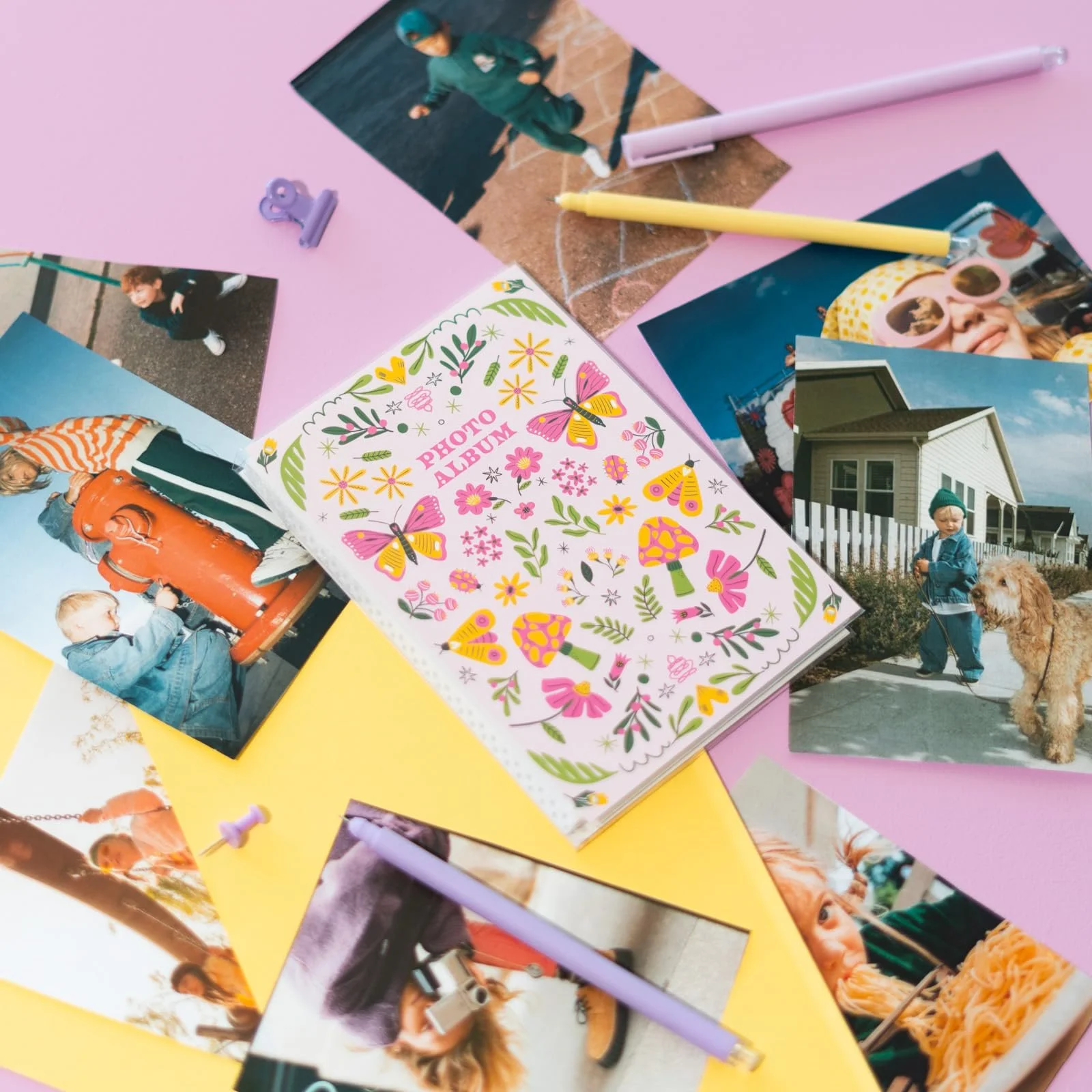 Фотоальбом Grupo Erik Hello Spring Вкладний Фотоальбом 10 x 15 cm Книга для 36 Фотографій Альбом Спогадів Бежевий, фото №7