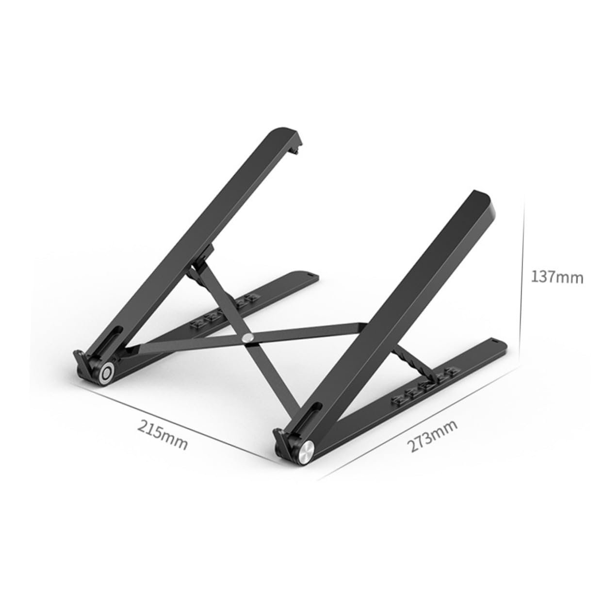 Підставка для ноутбука регульована по висоті складна портативна легка, фото №8