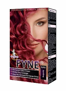 Фарба для волосся FYNE Стійка Бордовий для жінок - Крем-фарба для домашнього використання з вбудованим кондиціонером - М'яка - Фото 1