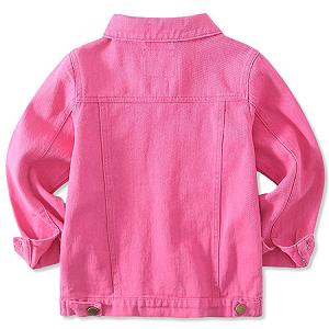 Джинсова куртка YJBQ для дівчат та хлопців synthetic.ua - Фото 1