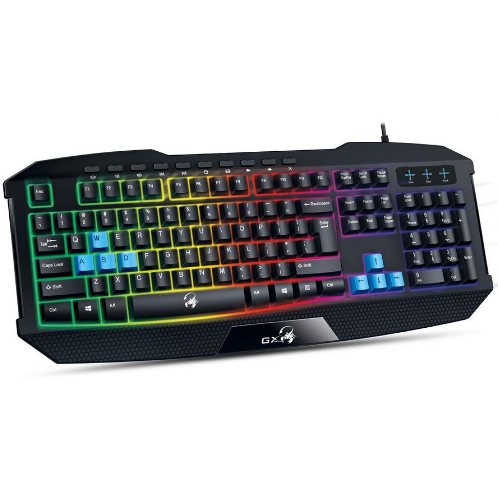 Клавиатура Genius scorpion K215 Black UKR USB 31310474105, фото №2