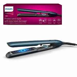 Выпрямитель для волос Philips 7000 Series BHS732/00 ThermoShield Ионизация Керамика Аргановое масло Бирюзовый металлик - Фото 1