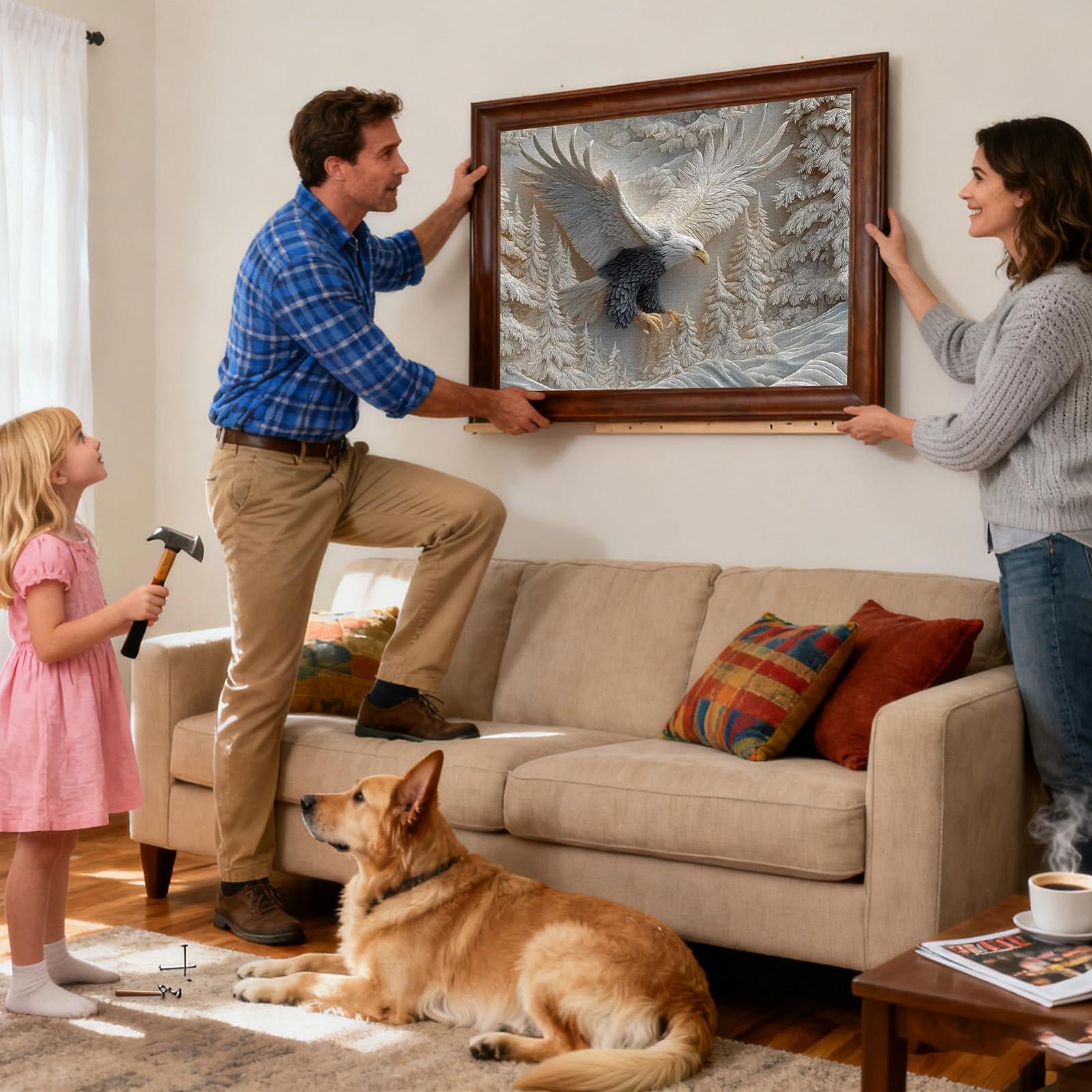 Пазл Bald Eagle 1000 деталей, фото №9 Пазл Bald Eagle 1000 деталей, фото №9