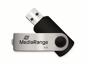 Купити USB-накопичувач MEDIARANGE Flexi MR907 4GB USB 2.0 - Фото 1 USB-накопичувач MEDIARANGE Flexi MR907 4GB USB 2.0 - Фото 1