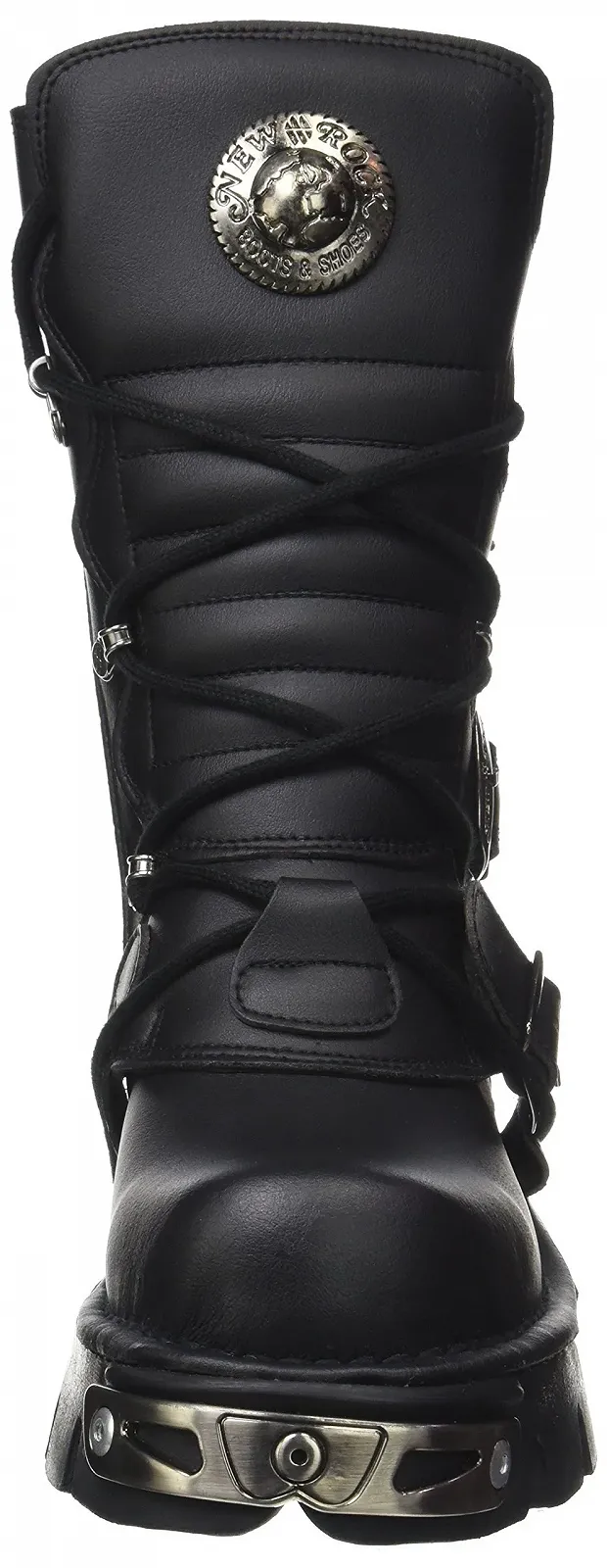 Чоботи New Rock M 373 S7 Шнурівка Чорний, фото №2 Чоботи New Rock M 373 S7 Шнурівка Чорний, фото №2