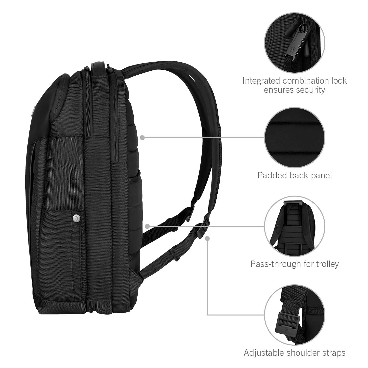 Рюкзак дорожный Victorinox Altmont Professional Deluxe 25 л 26 x 30 x 46 см с возможностью блокировки, фото №11