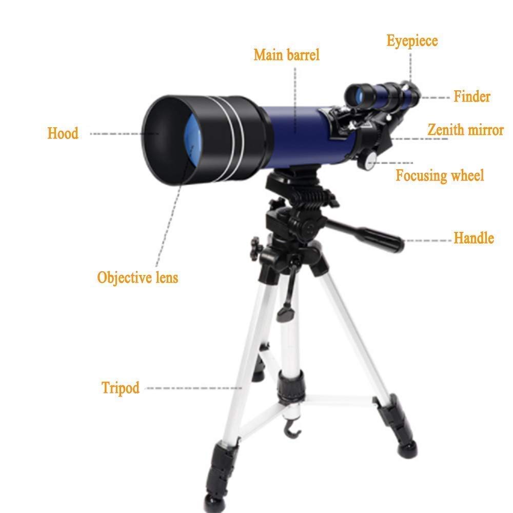 Монокуляр Practical Telescope 2060x80 Prism для концертов для активного отдыха голубой, фото №2
