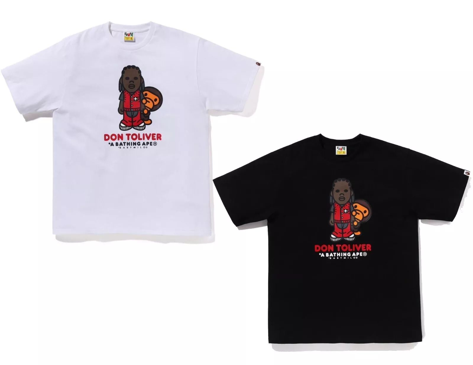 Футболка Bape DON TOLIVER BABY MILO TEE M, фото №1