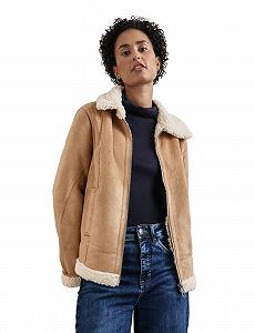Короткая куртка Street One Женская с искусственным мехом - Фото 1