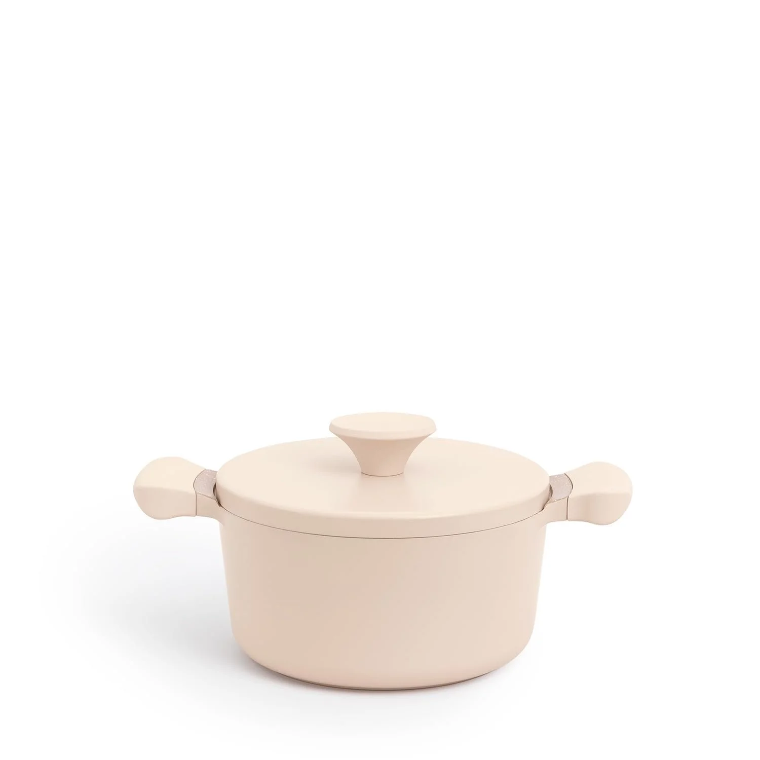 Кастрюля CREATE Pot Studio диаметр 20 см из литого алюминия с керамическим покрытием Sand, фото №1