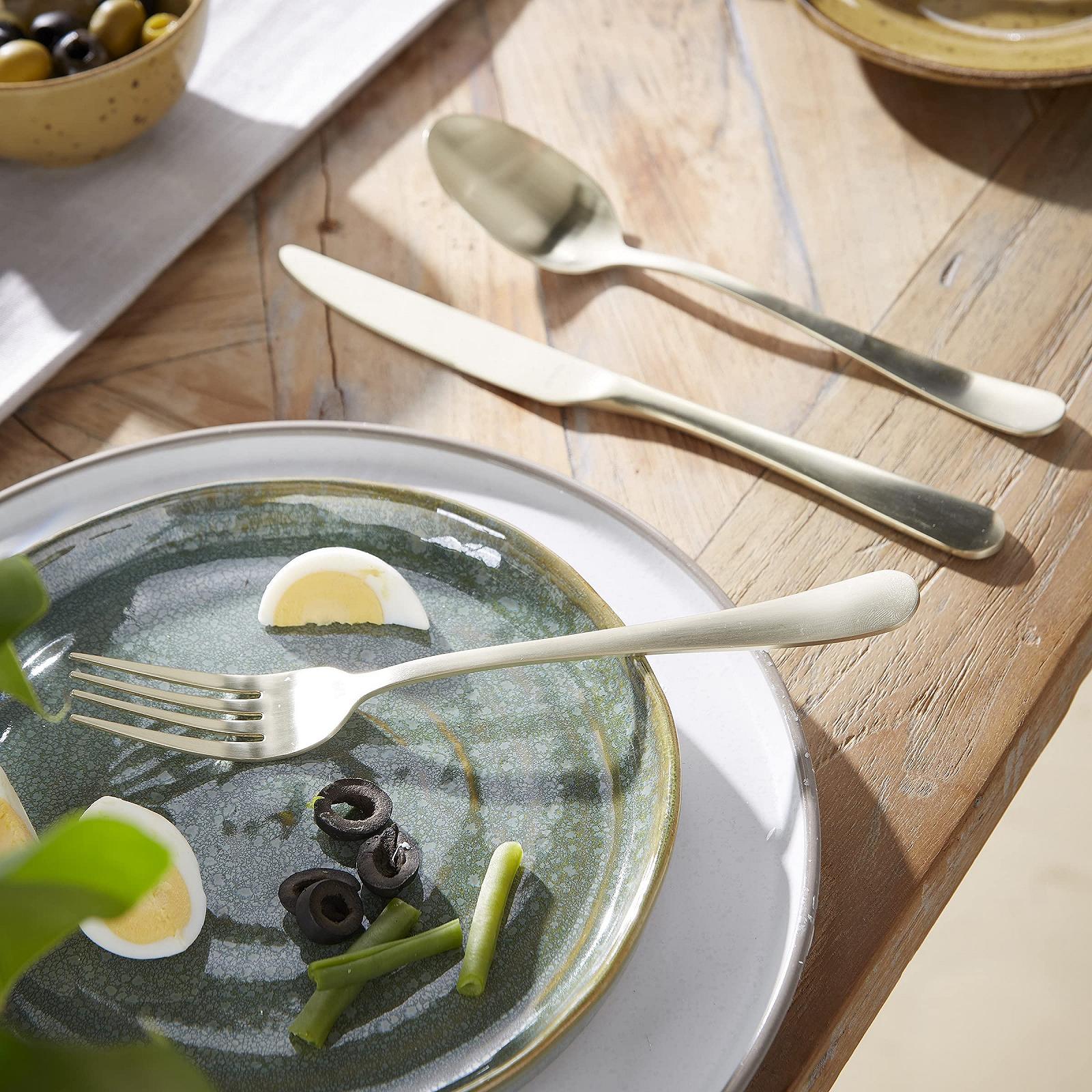 Набор столовых приборов Amefa Austin Champagner, 24 предмета, золотистый, фото №5 Набор столовых приборов Amefa Austin Champagner, 24 предмета, золотистый, фото №5