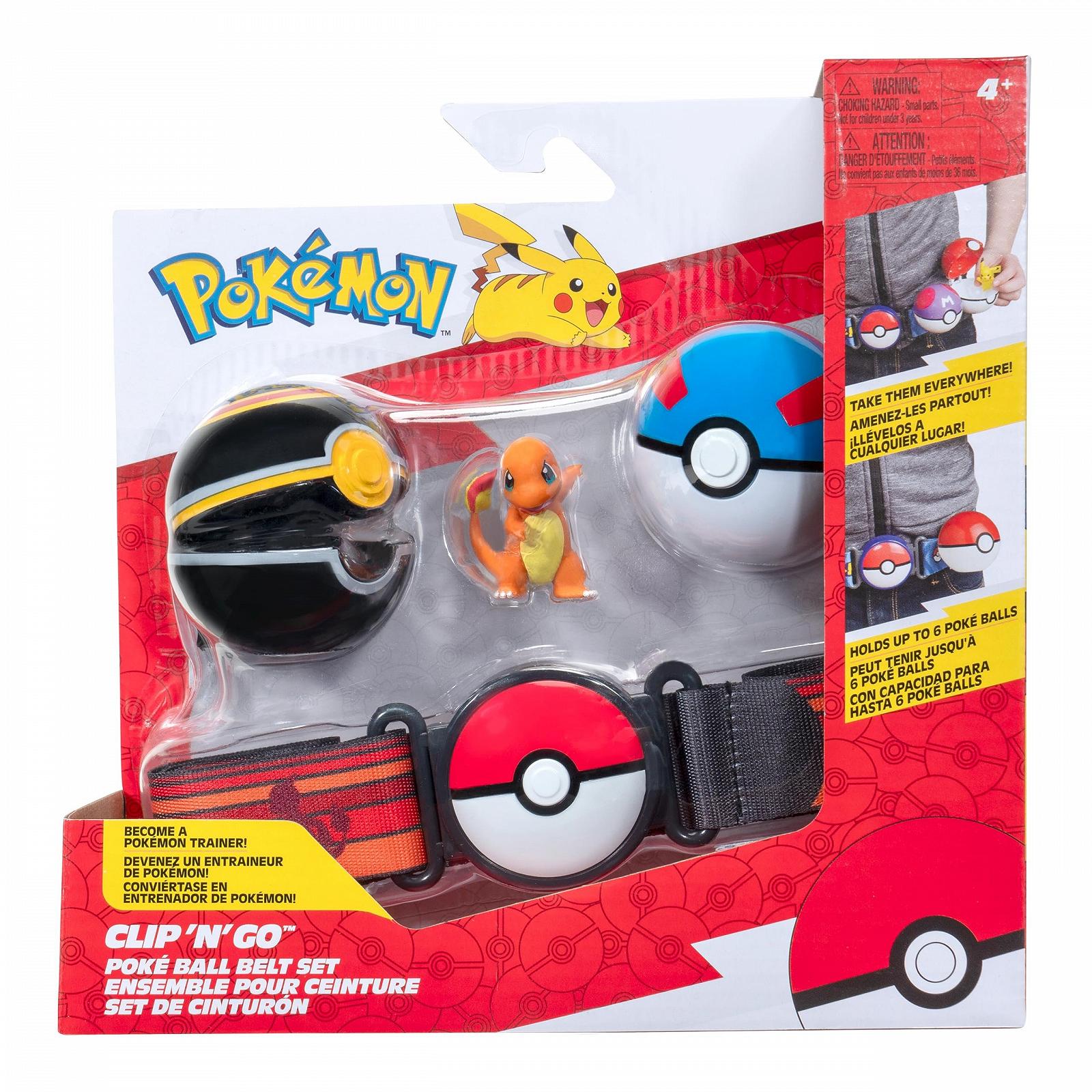 Набір Clip 'N' Go Belt Set Pokémon - Charmander & Squirtle, фото №4