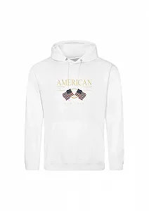 Толстовка AMERICAN COLLEGE USA Unisex Дитяча З капюшоном Дитяча для хлопчиків і дівчаток - Фото 1