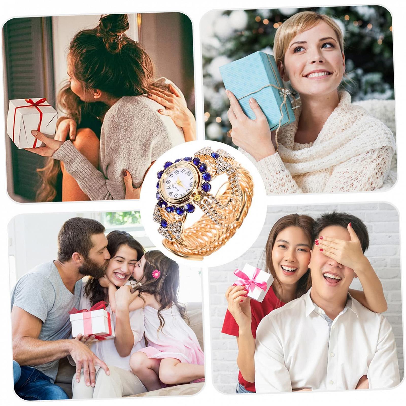 Годинник LIFKOME жіночий з блискучим браслетом, синій, фото №7 Годинник LIFKOME жіночий з блискучим браслетом, синій, фото №7