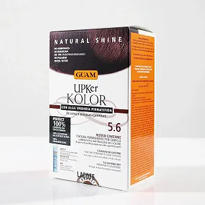Фарба для волосся Guam Upker Kolor Natural Permanent 5.6 Kayenne Red synthetic.ua - Фото 1