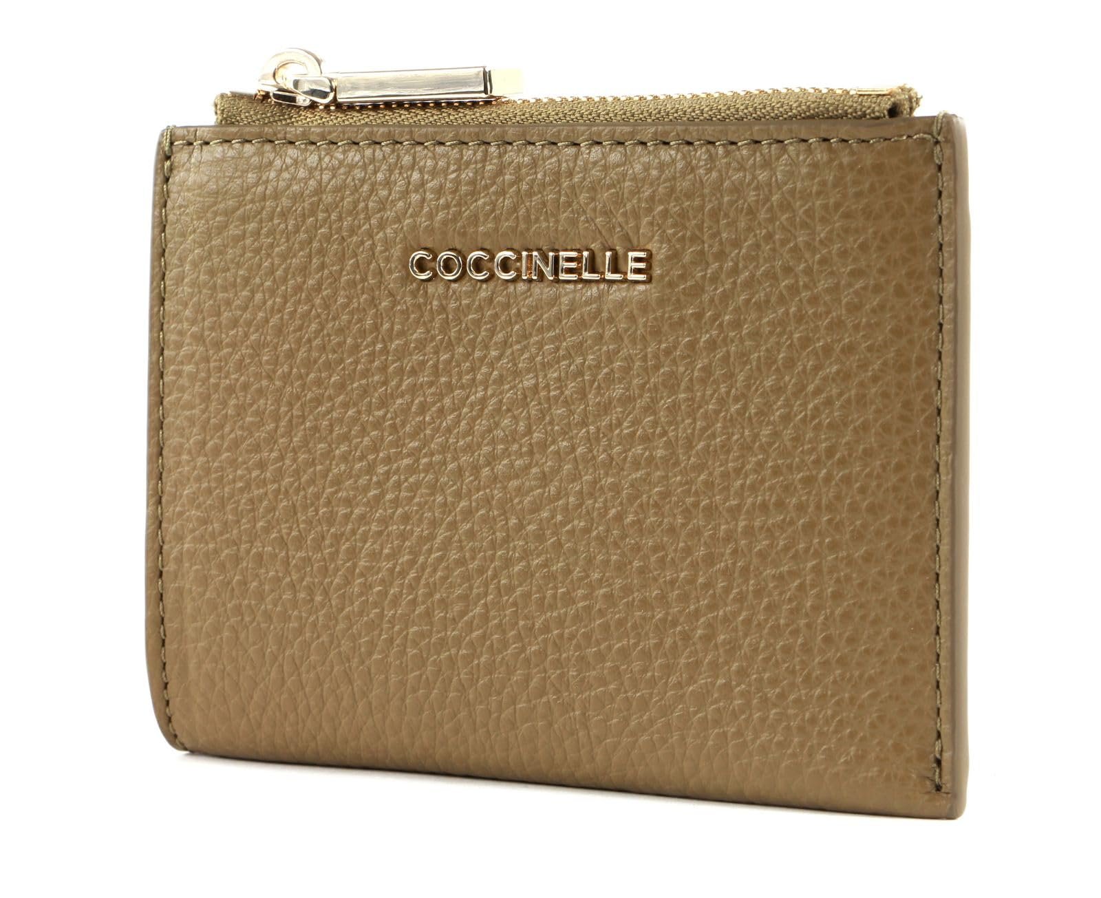Кошелек Coccinelle Metallic Soft Document Moss Green Зеленый Мох, фото №1