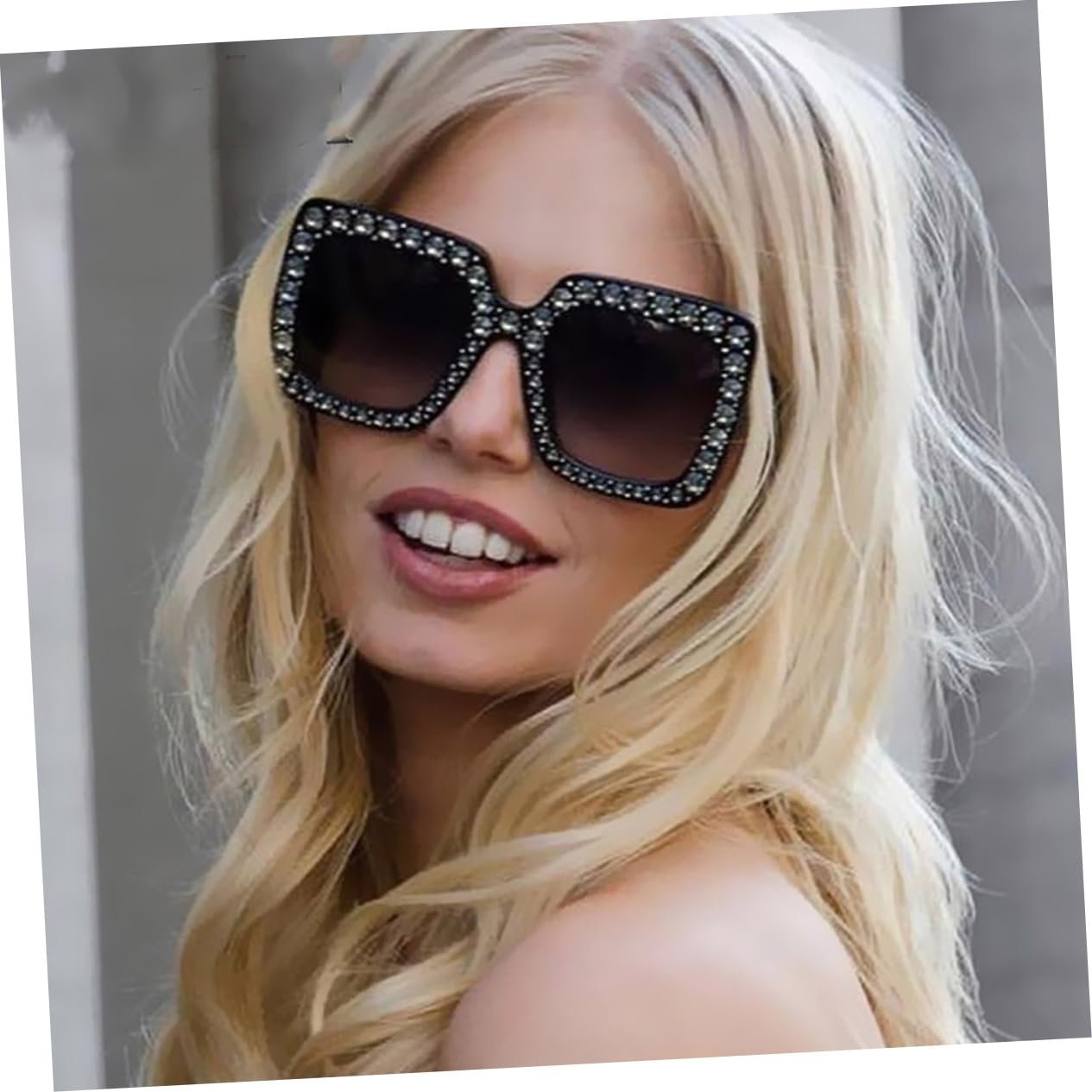 Очки Солнцезащитные Женские PACKOVE Квадратная оправа (6 шт. в упаковке), фото №8