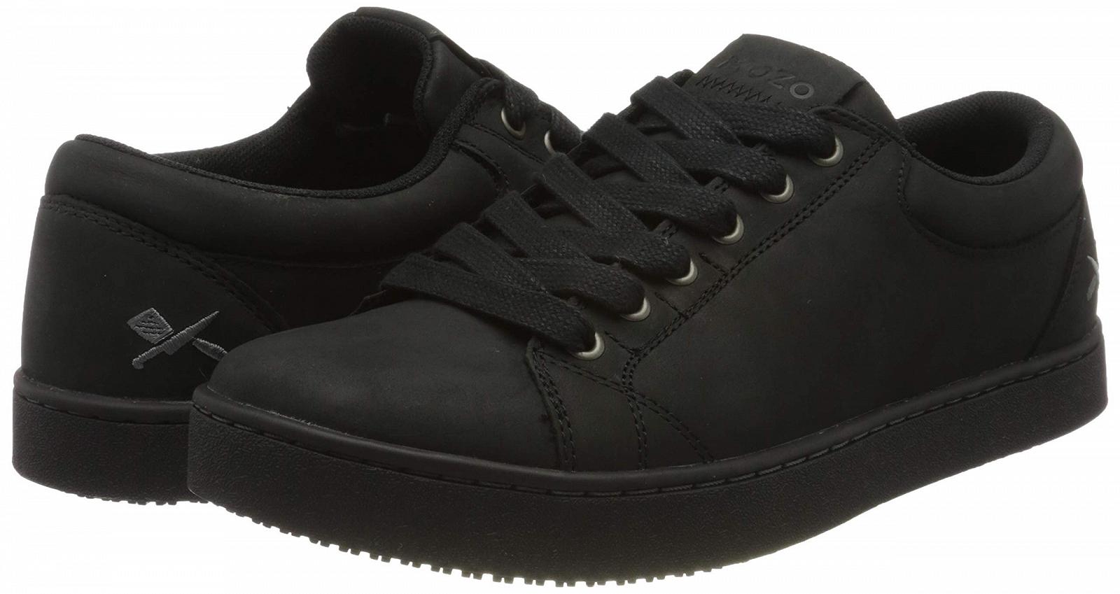 Кросівки Shoes for Crews MOZO FINN M11057-42/8 Чоловічі на шнурівці, протиковзкі, розмір 8 UK, Чорний, фото №5