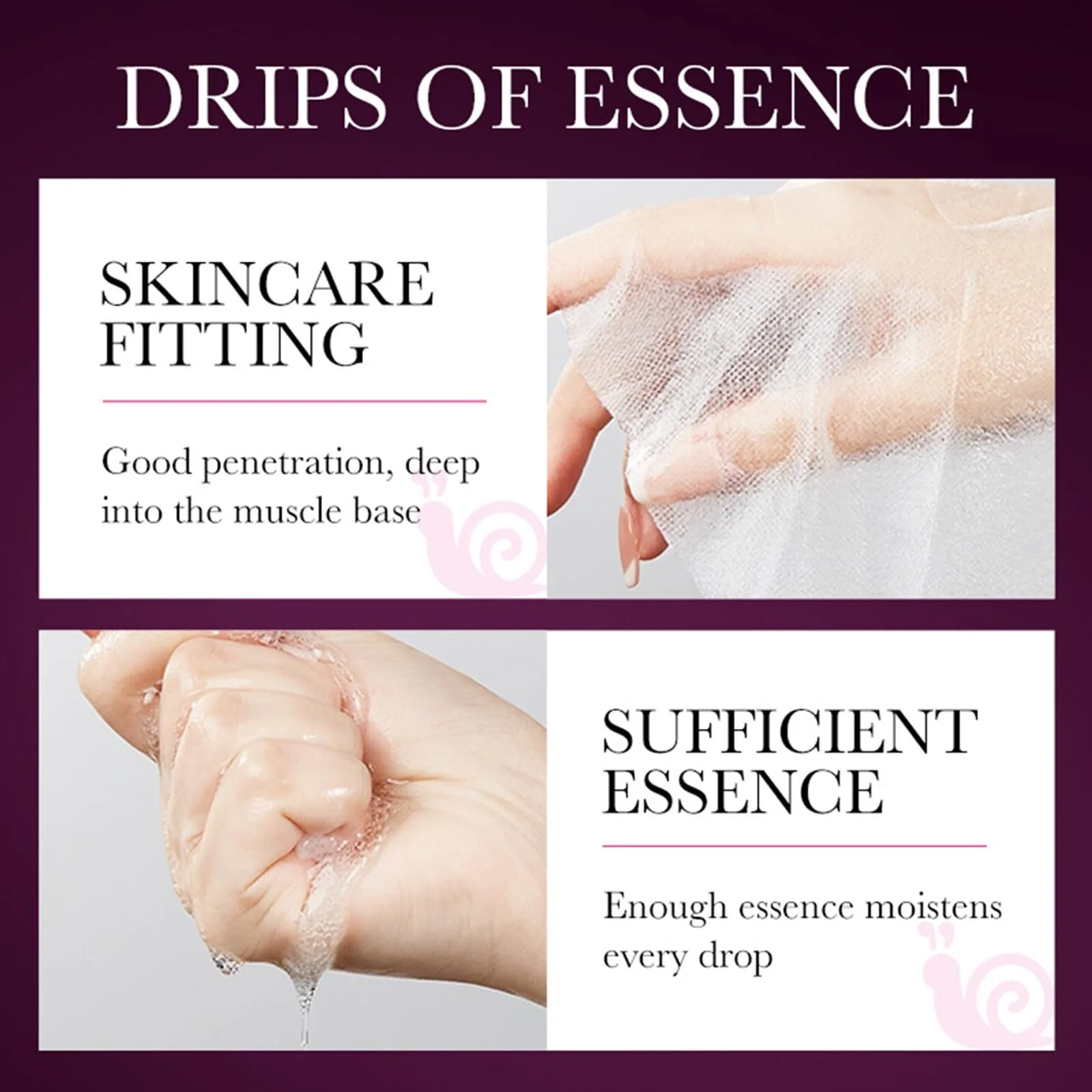 Маска для обличчя Rostblant Collagen 5 шт, глибоке зволоження, фото №4