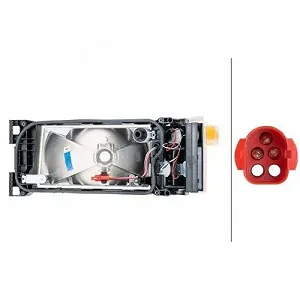 Основная фара HELLA 1LG 007 150-121 DAF SCANIA KENWORTH правая synthetic.ua - Фото 1