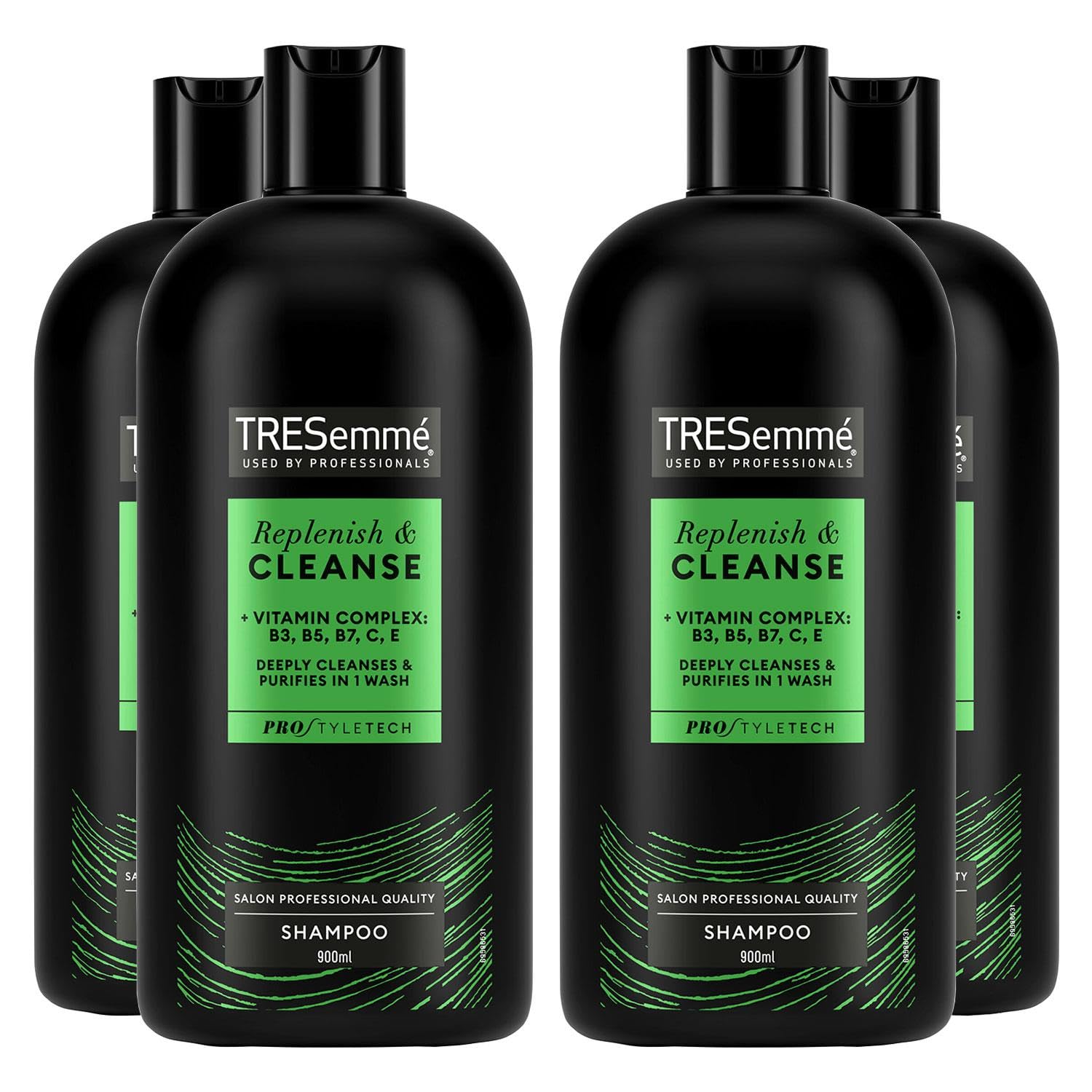 Шампунь TRESemmé Cleanse and Renew Глибоке очищення 4 x 900 мл, фото №1
