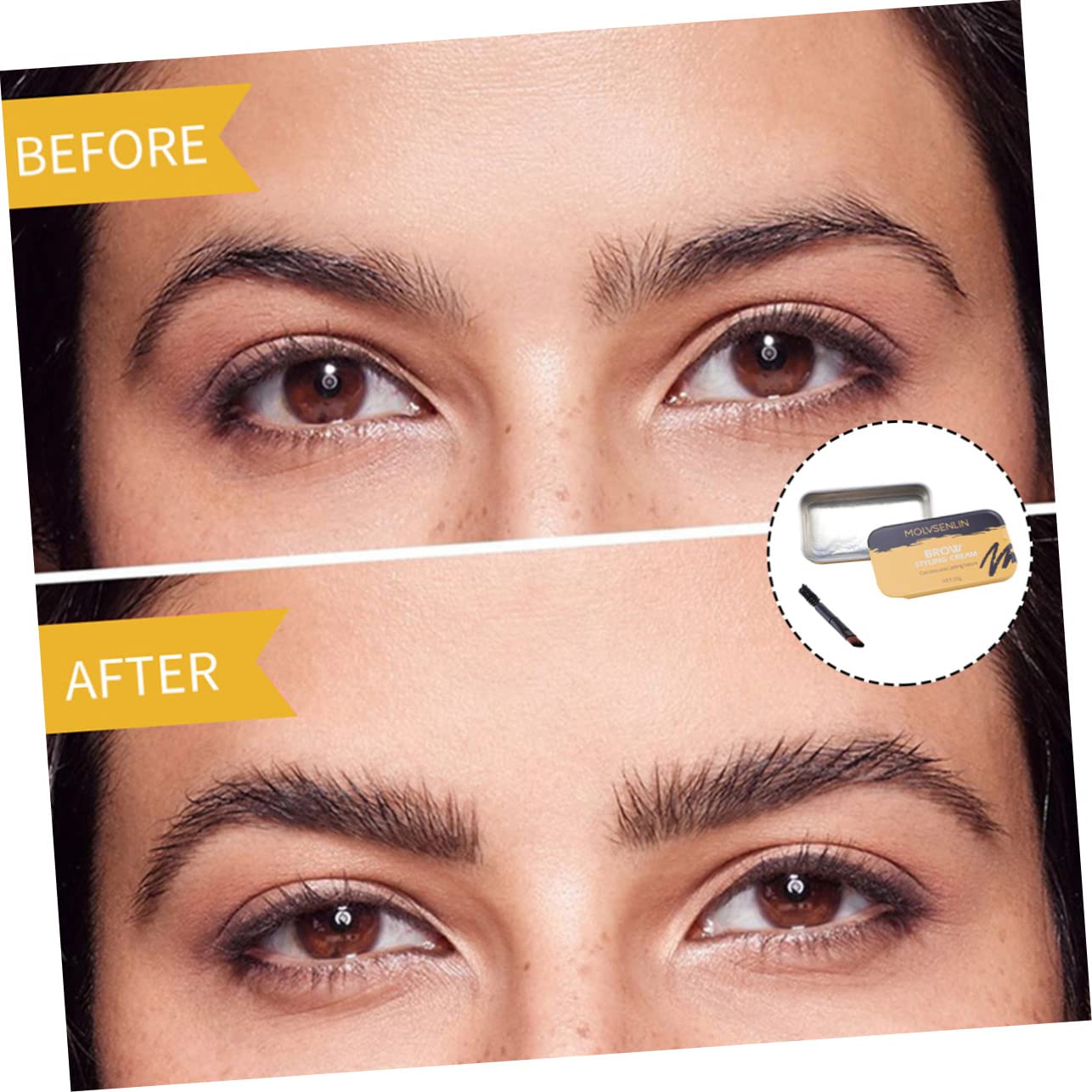 Набір MERRYHAPY Styling Cream для брів, фото №7 Набір MERRYHAPY Styling Cream для брів, фото №7