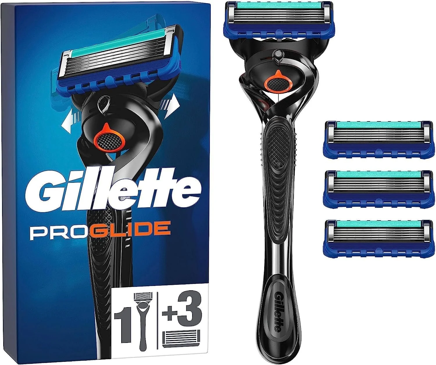 Бритва Gillette ProGlide 5 лезвий + 4 сменных лезвия, фото №1