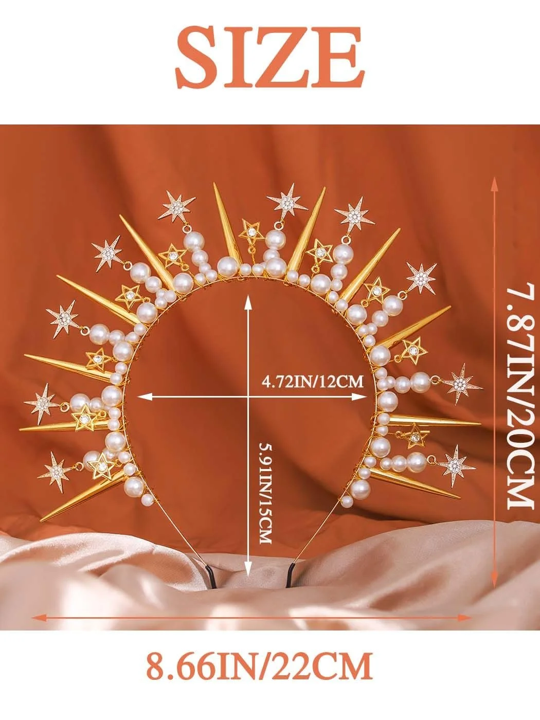 Обруч для волосся Зоряне сяйво IYOU, фото №6