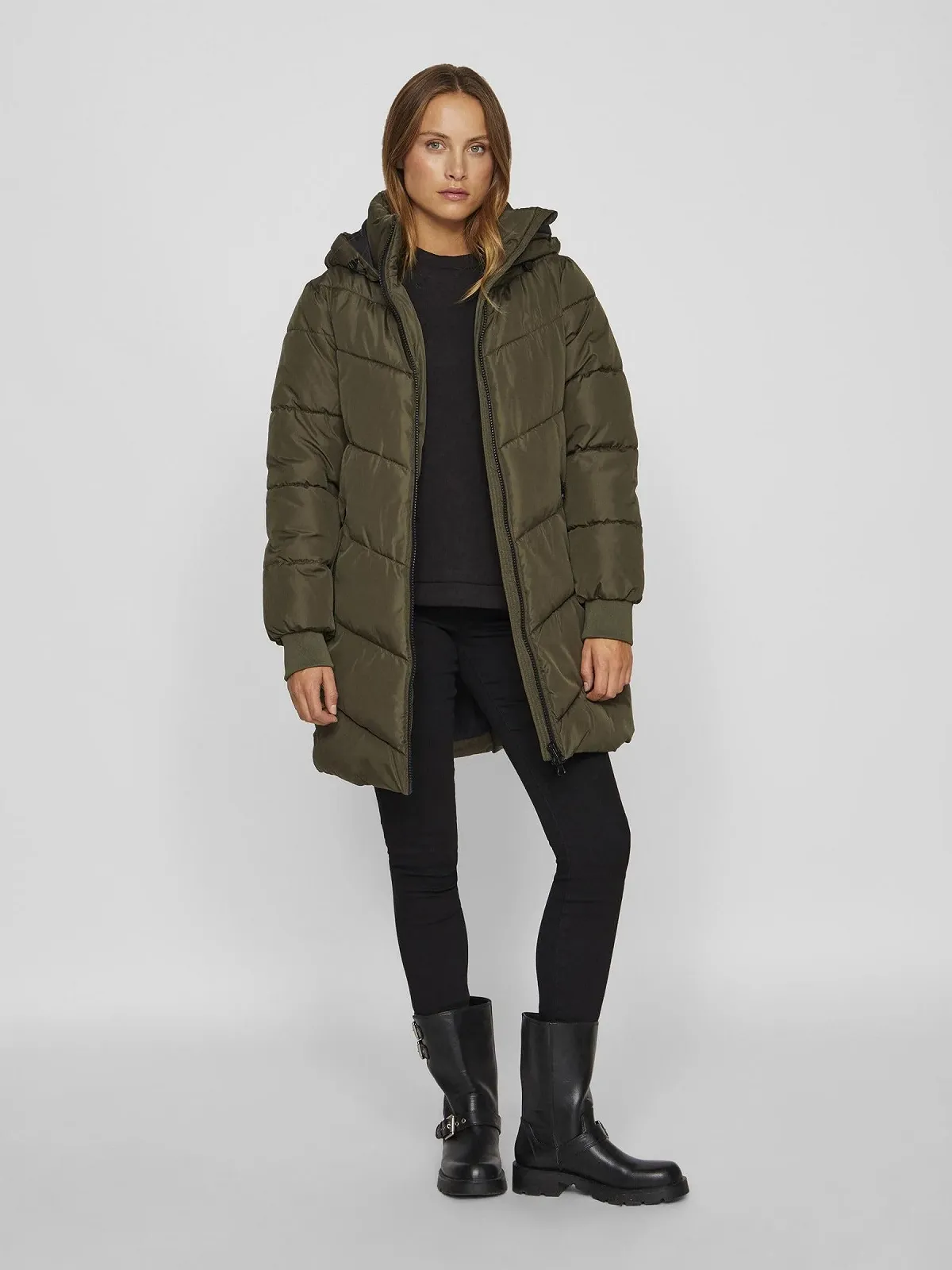 Пальто Vila С капюшоном Женское, фото №5 Пальто Vila С капюшоном Женское, фото №5