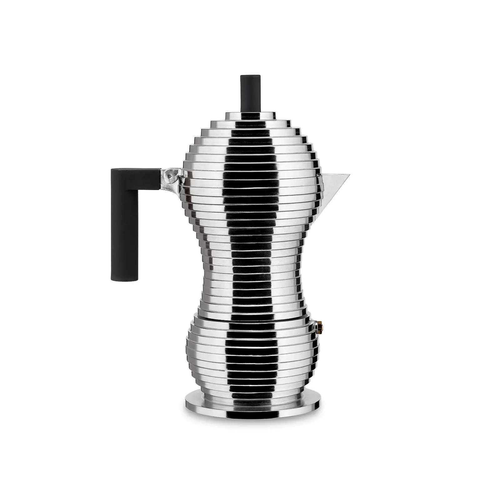 Кофеварка эспрессо Alessi Pulcina 3 чашки, красная, фото №1